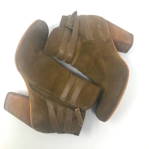 BP Women's Leather Booties – Brown Size: 7 - Picture 2 of 9